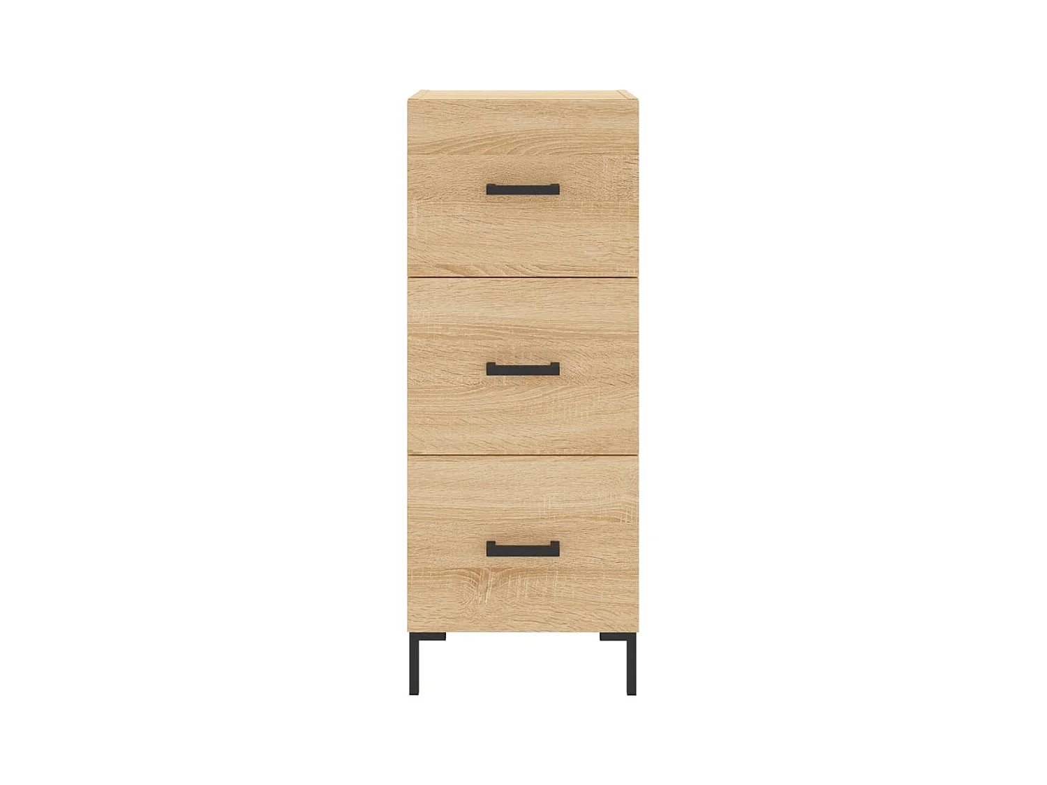 Credenza Rovere Sonoma 34,5x34x180 cm in Legno Multistrato