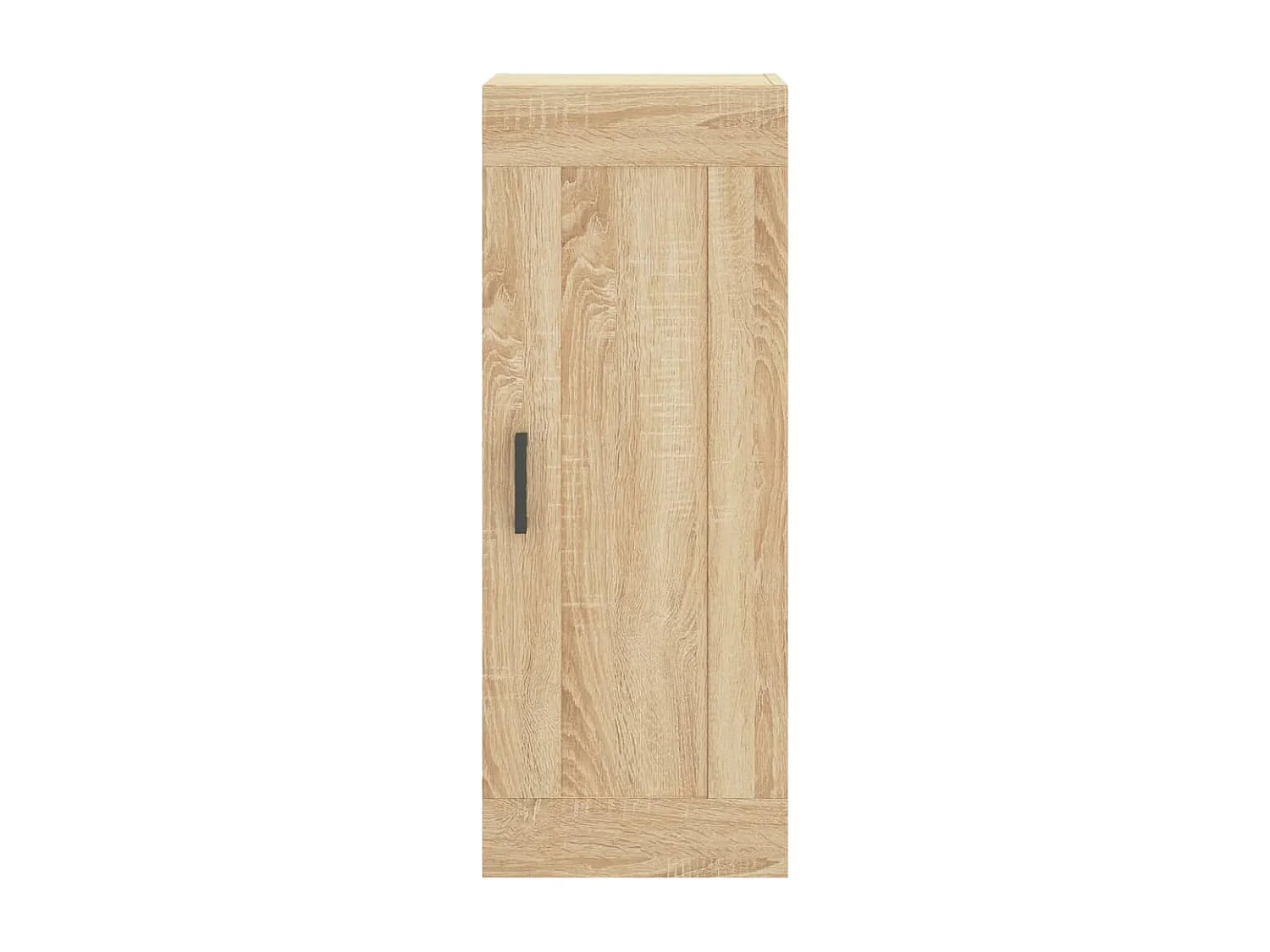 Aparador de madera contrachapada roble Sonoma 34,5x34x180 cm