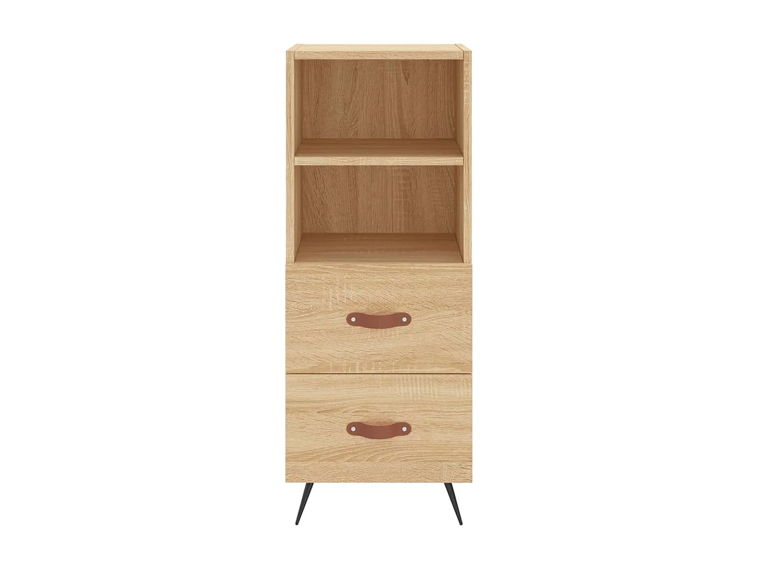 Highboard Sonoma-Eiche 34,5x34x180 cm Holzwerkstoff
