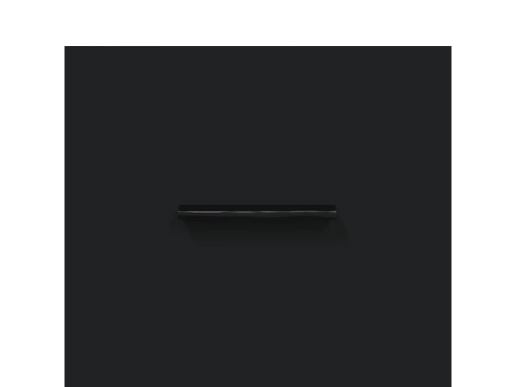 Sideboard Schwarz 34,5x34x90 cm Holzwerkstoff