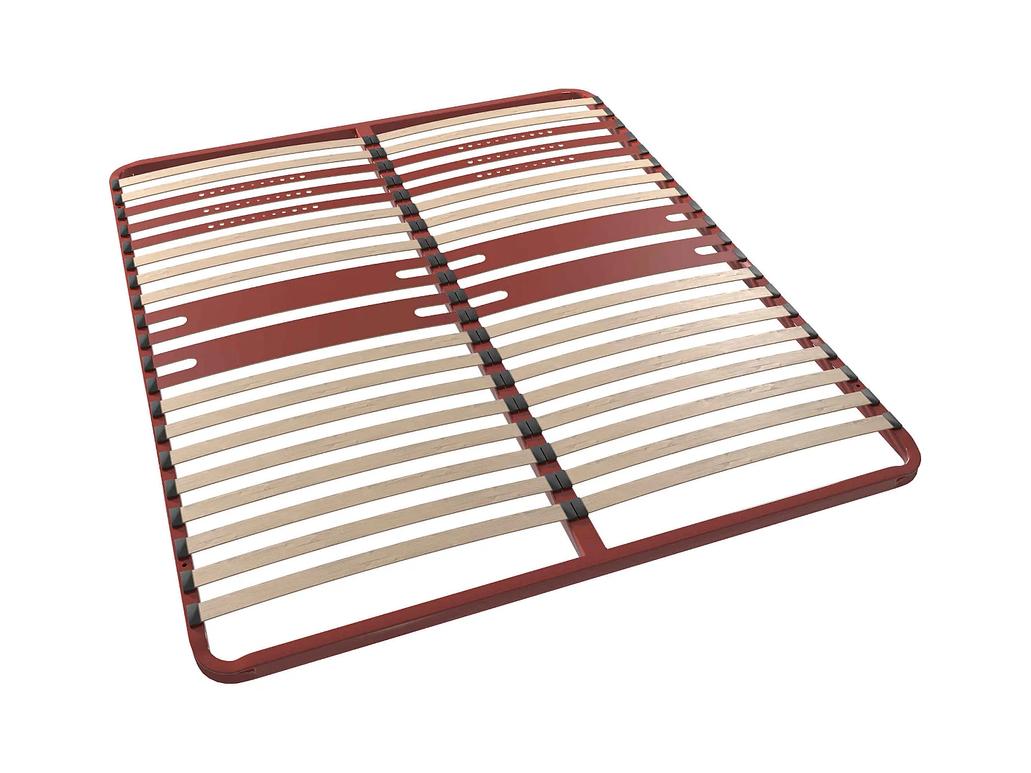 Cadre à lattes morphologique 5 zones Bultex 140x200