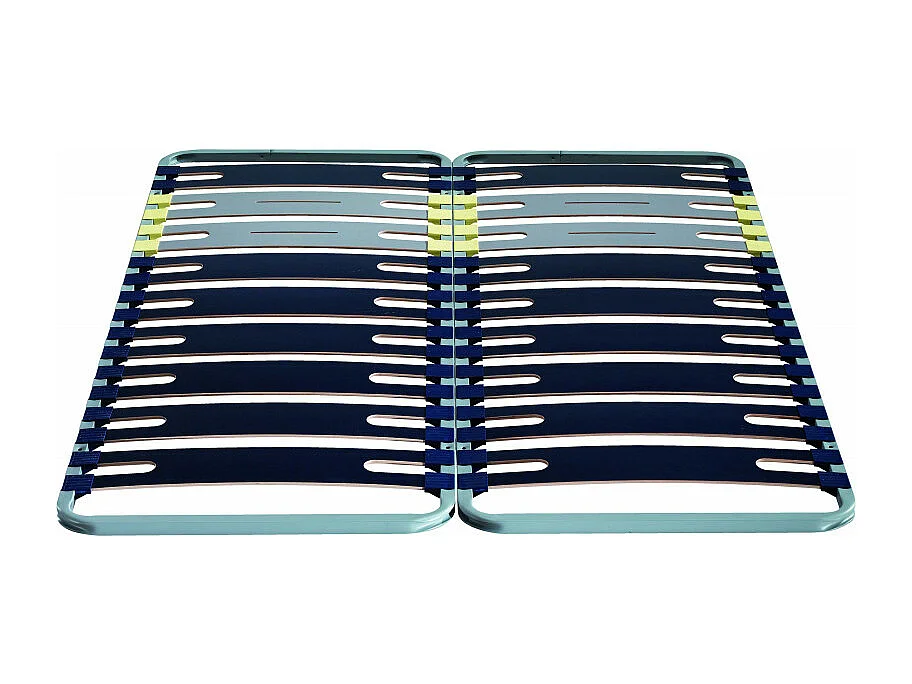 Sommier Merinos Cadre à lattes 3 Zones 160x200 - Double Sommier