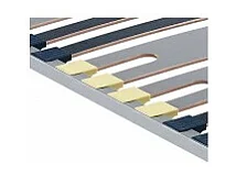 Sommier Merinos Cadre à lattes 3 Zones 160x200 - Double Sommier