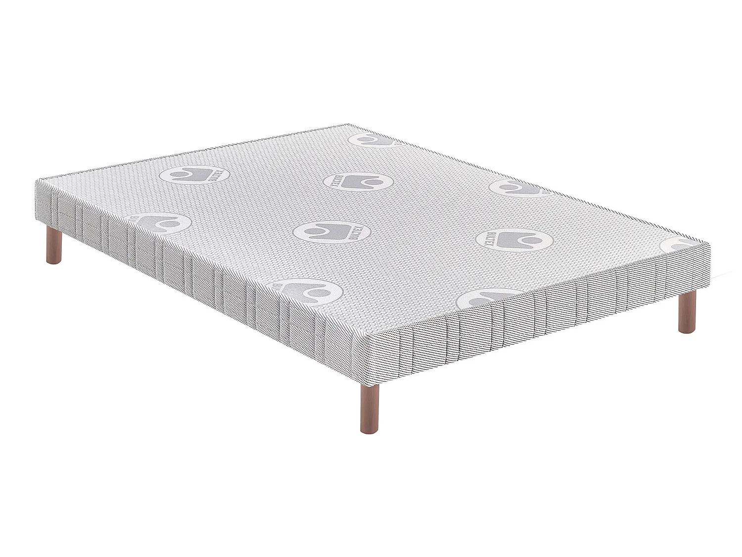 Sommier Bultex confort ferme 14 cm + pieds 2x90x200