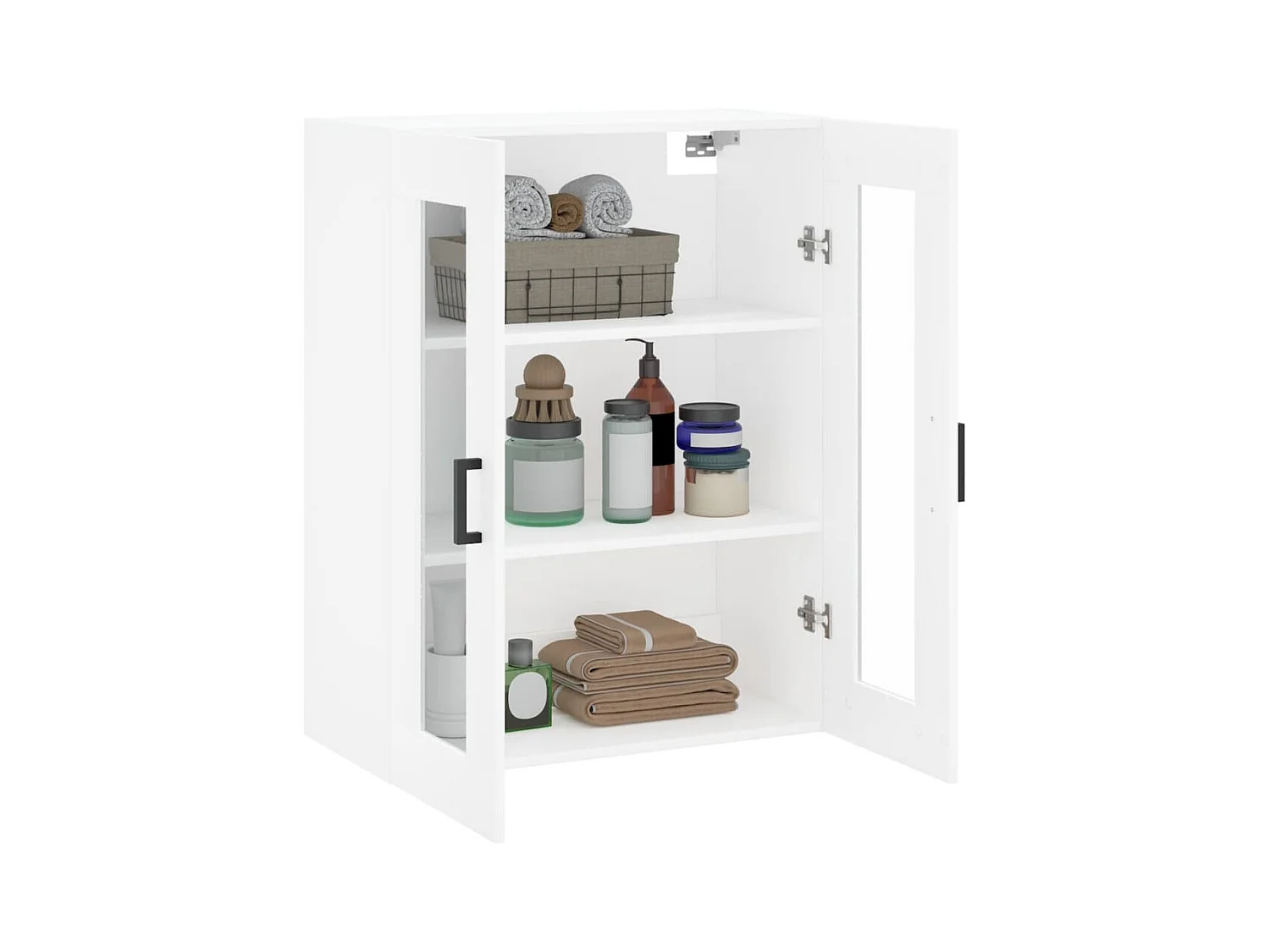 Wandschrank Weiß 69,5x34x90 cm