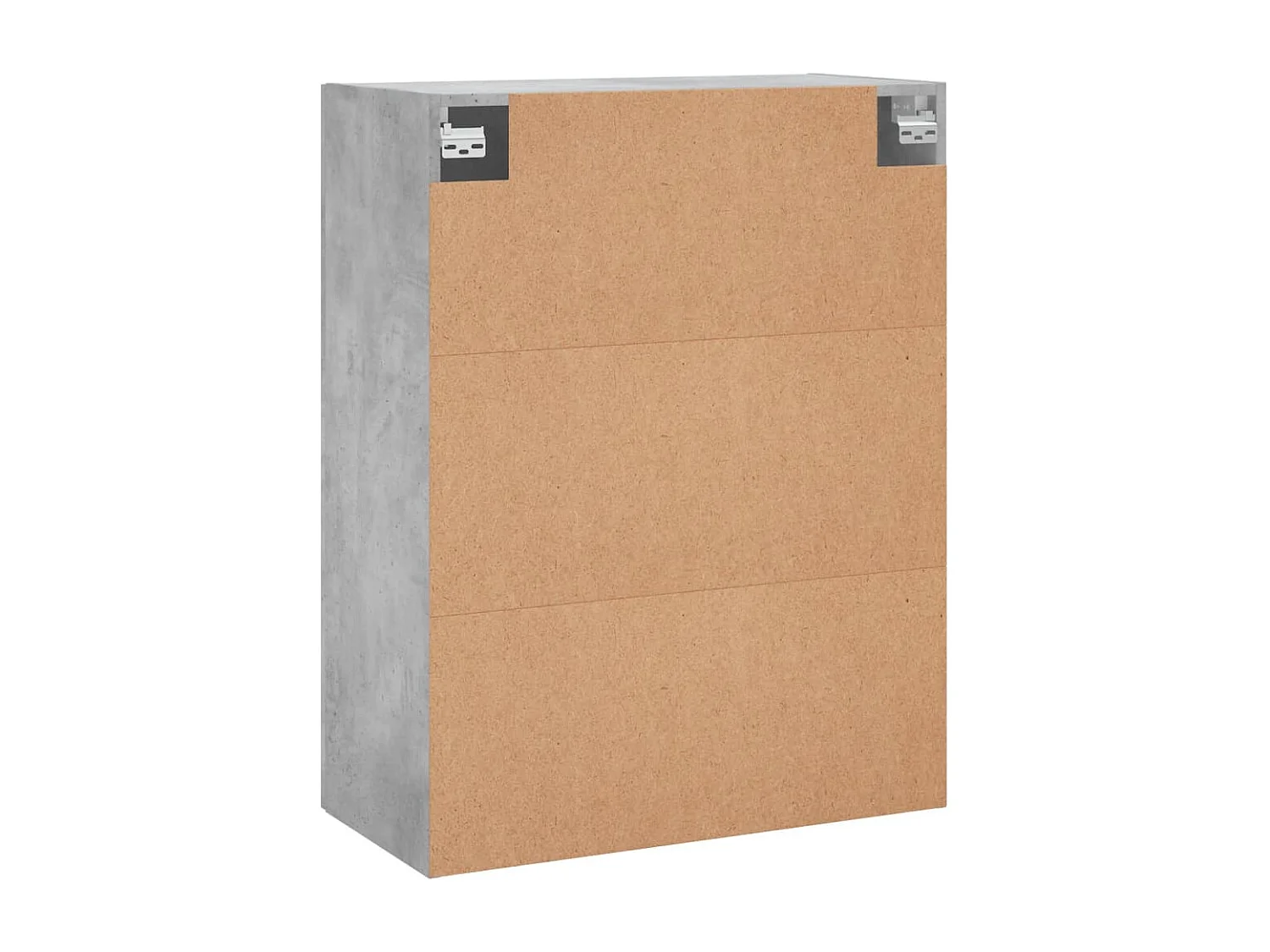 Hangkasten 2 st 69,5x34x90 cm betongrijs