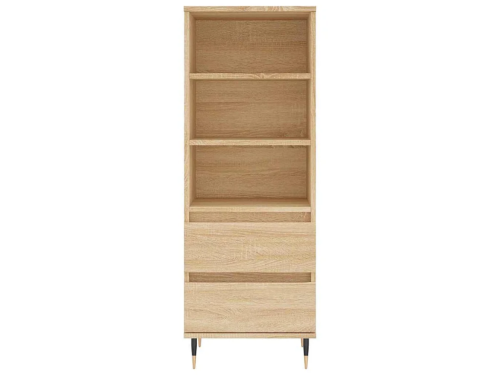 Buffet haut Chêne sonoma 40x36x110 cm Bois d'ingénierie