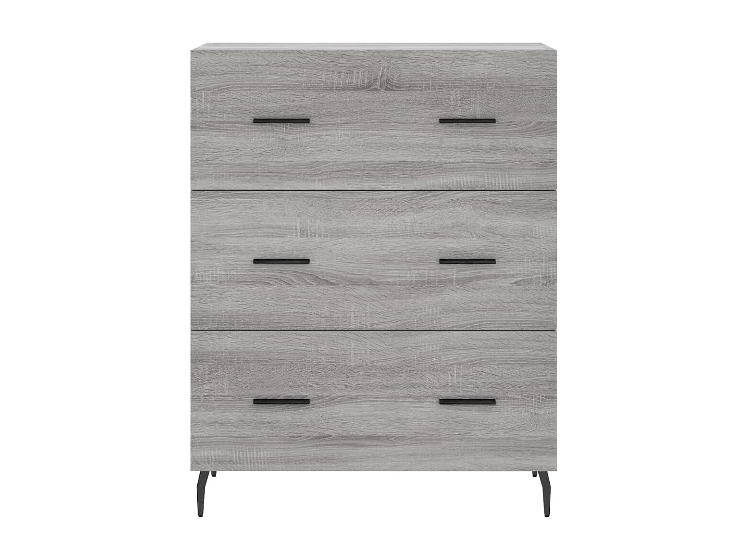 Sideboard Grau Sonoma 69,5x34x90 cm Holzwerkstoff