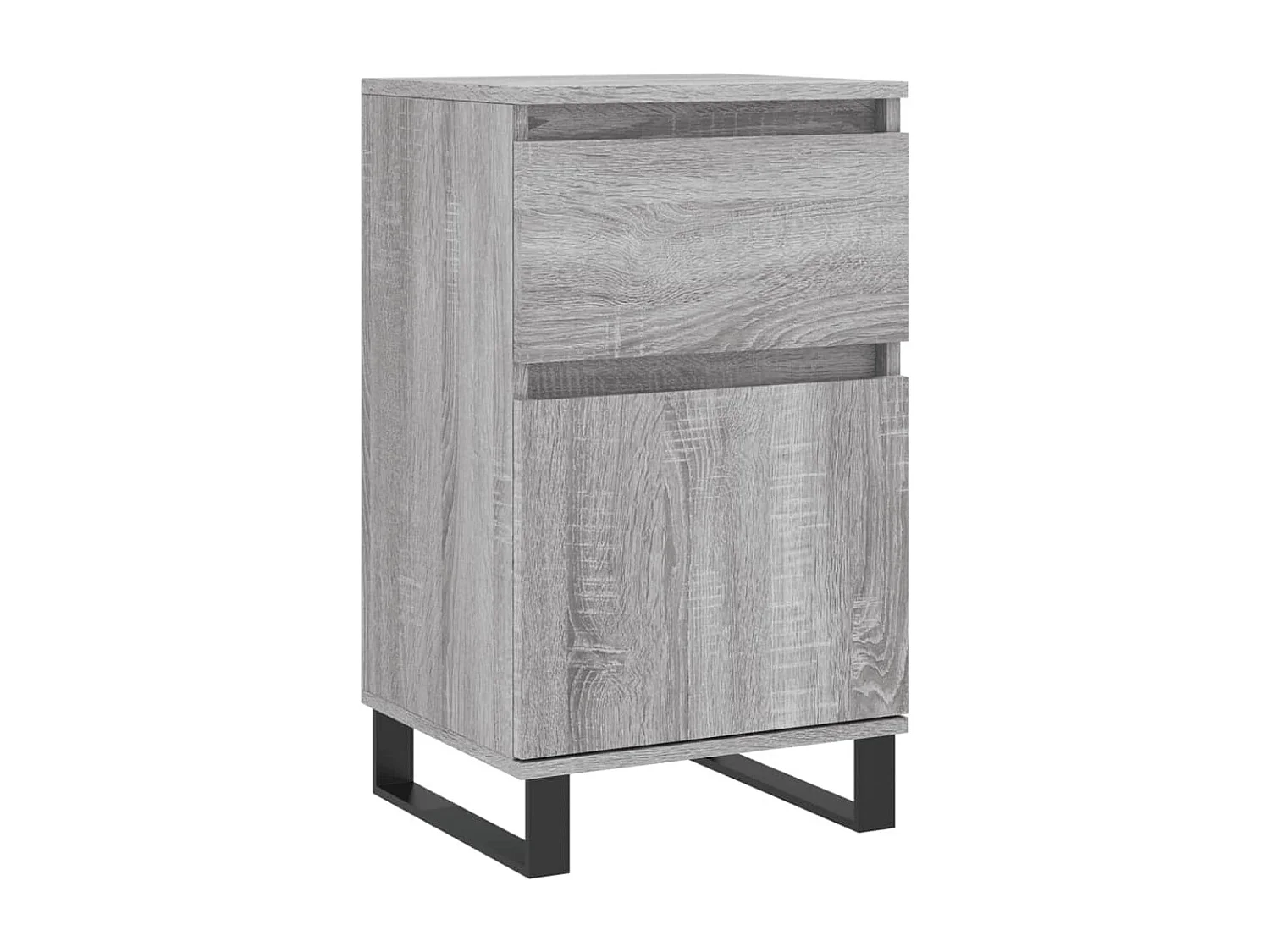 Buffet sonoma gris 40x35x70 cm bois d'ingénierie