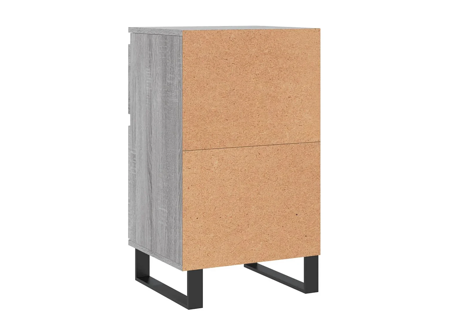 Buffet sonoma gris 40x35x70 cm bois d'ingénierie