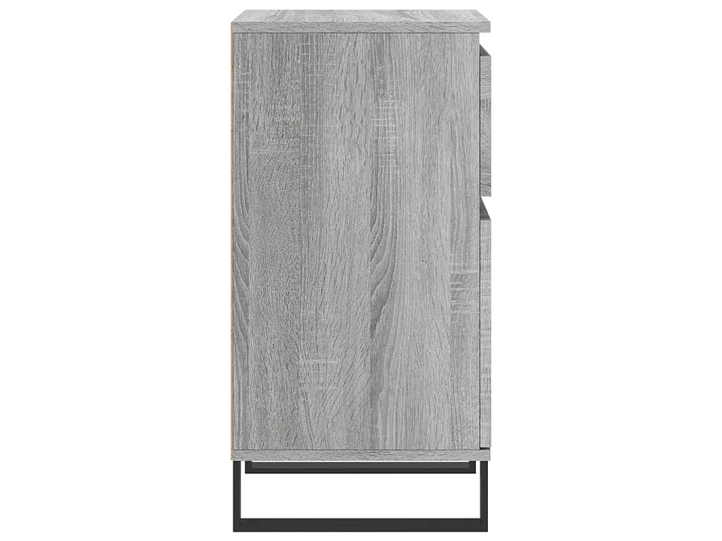 Credenza Grigio Sonoma 40x35x70 cm in Legno Multistrato