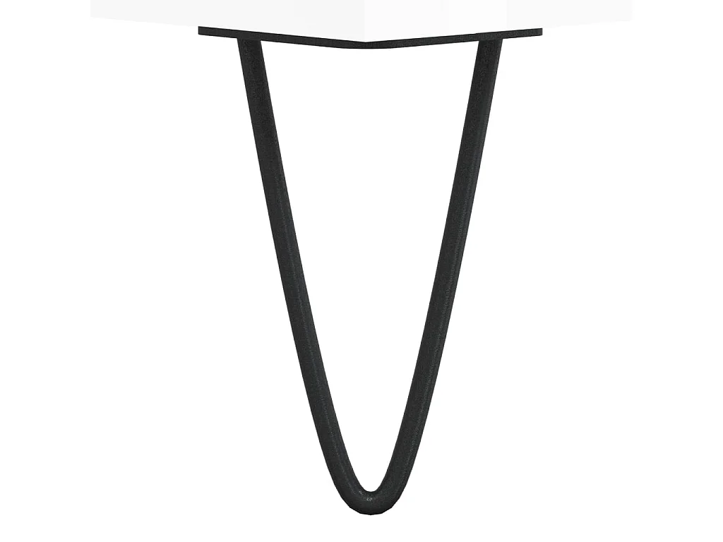 Aparador 40x35x70 cm derivados de madeira branco brilhante