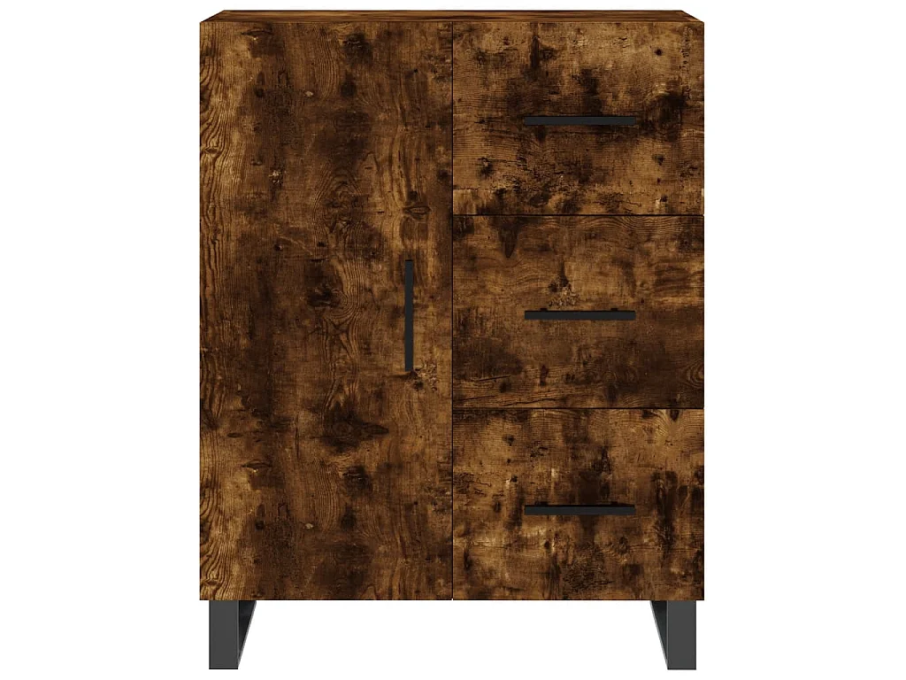 Sideboard Räuchereiche 69,5x34x90 cm Holzwerkstoff