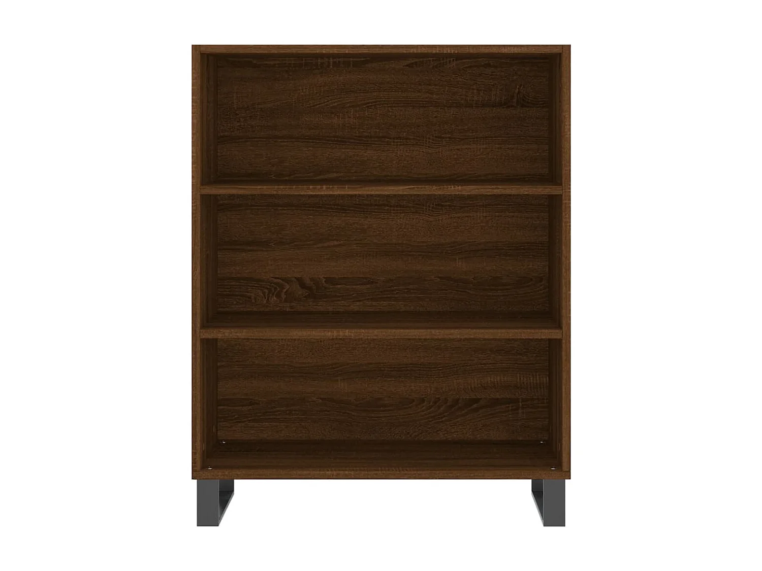 Armário c/ prateleiras derivados de madeira carvalho castanho