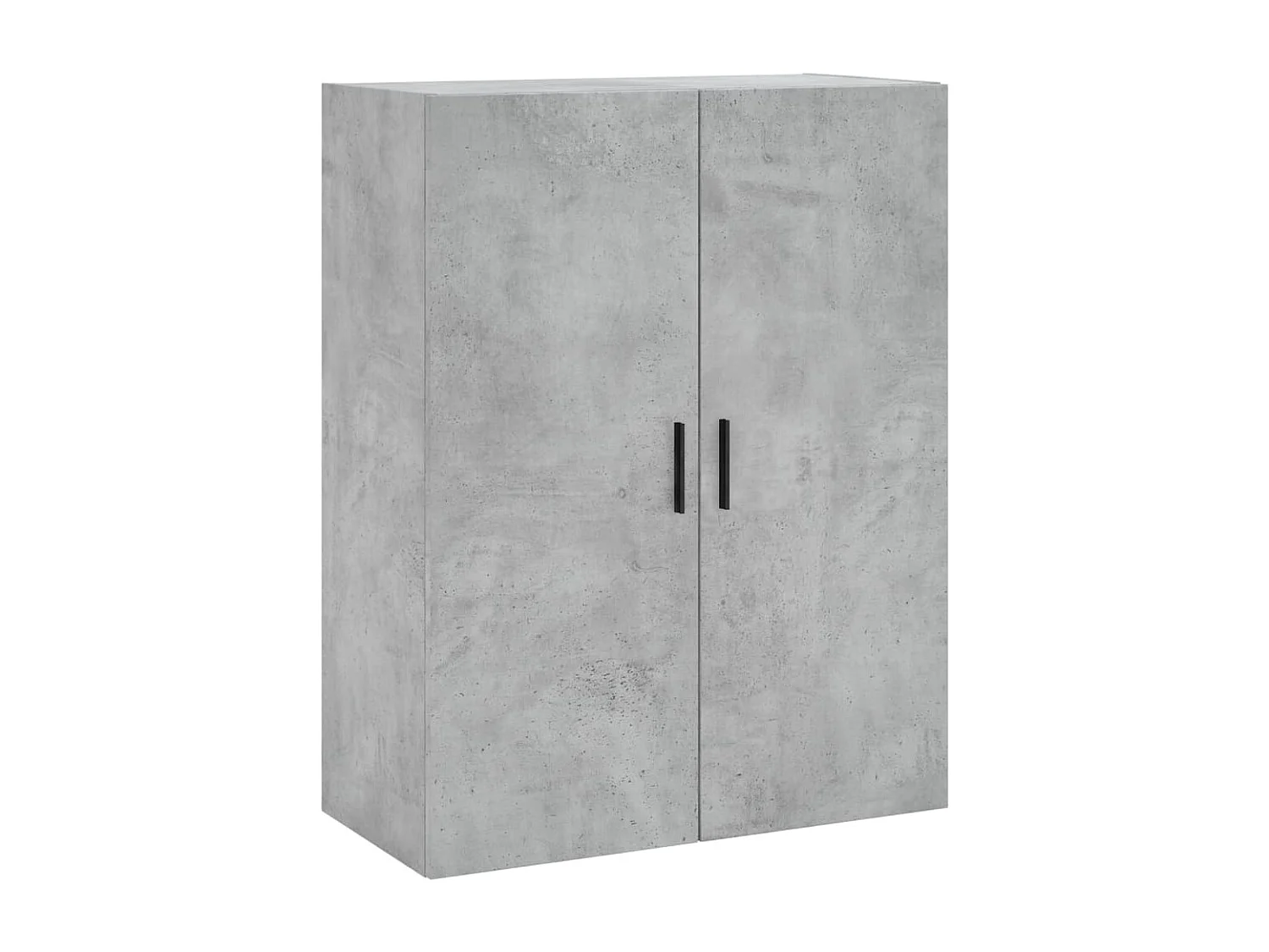 Armoire murale gris béton 69,5x34x90 cm