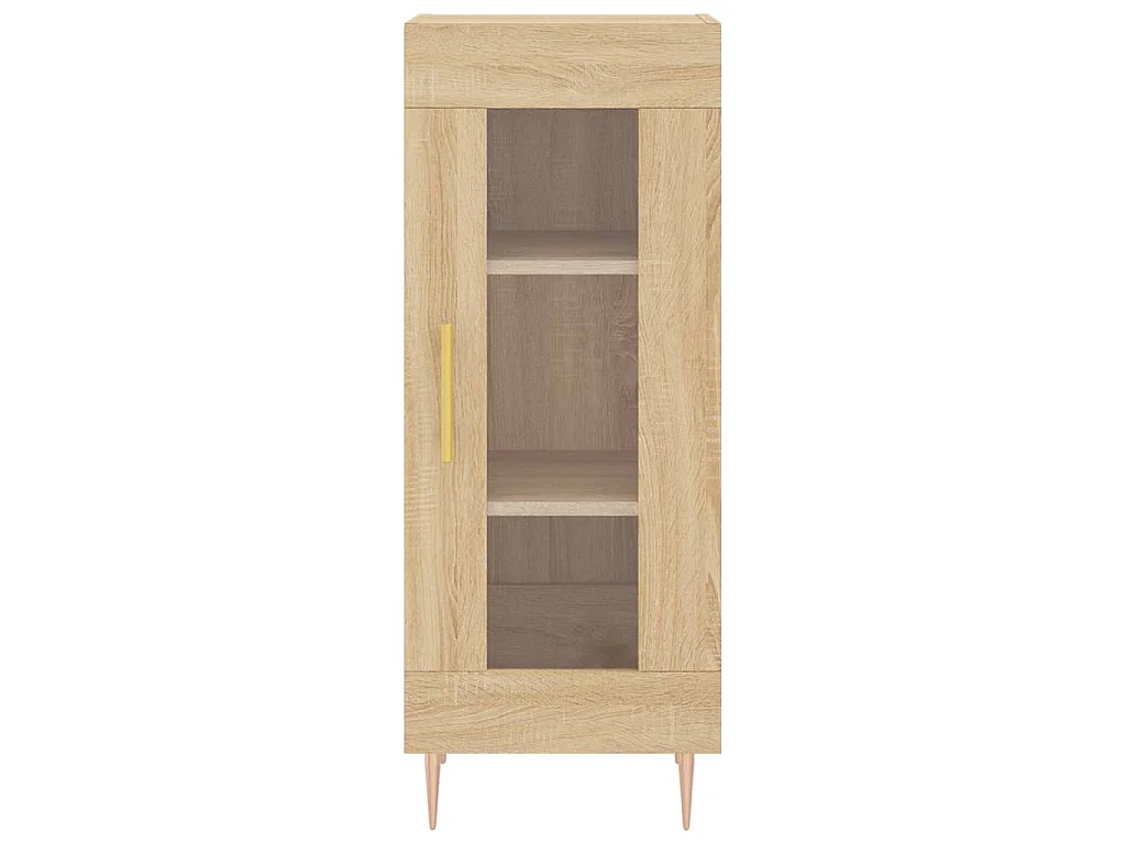 Buffet Chêne sonoma 34,5x34x90 cm Bois d'ingénierie