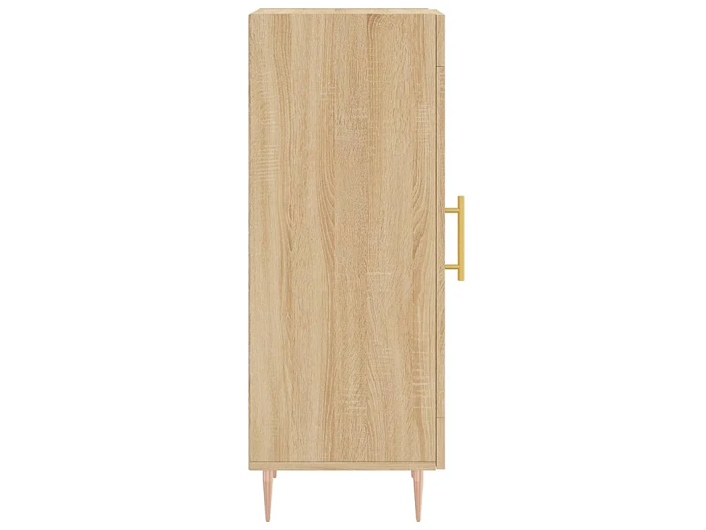 Buffet Chêne sonoma 34,5x34x90 cm Bois d'ingénierie