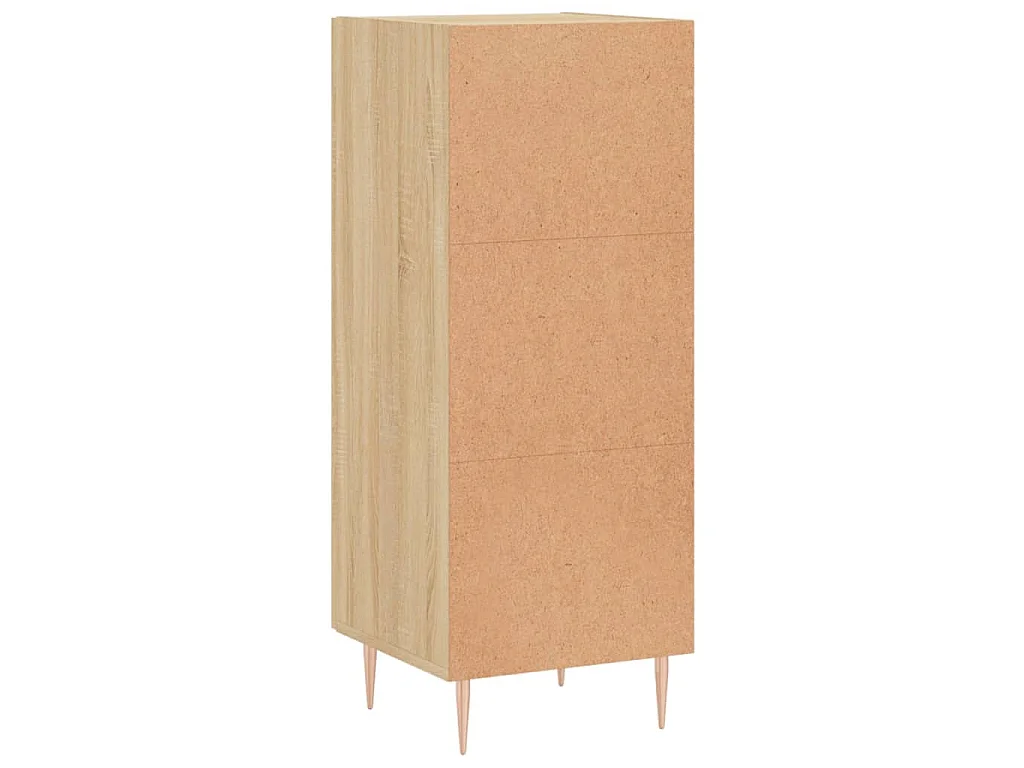 Buffet Chêne sonoma 34,5x34x90 cm Bois d'ingénierie