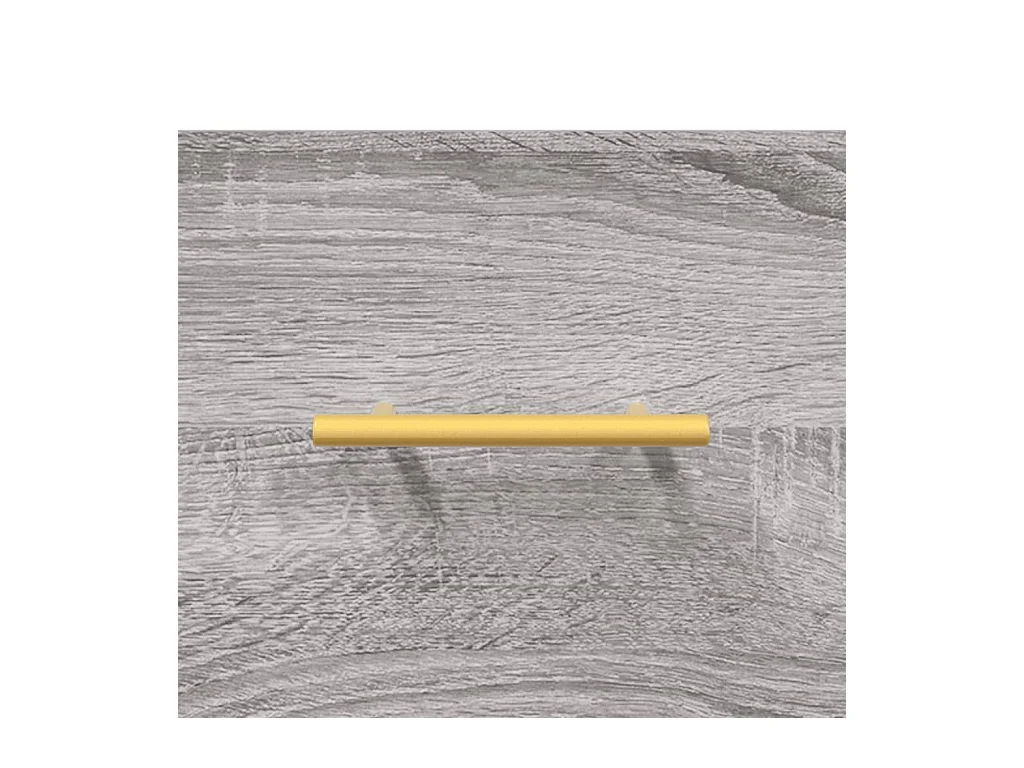 Highboard Grau Sonoma 34,5x34x180 cm Holzwerkstoff