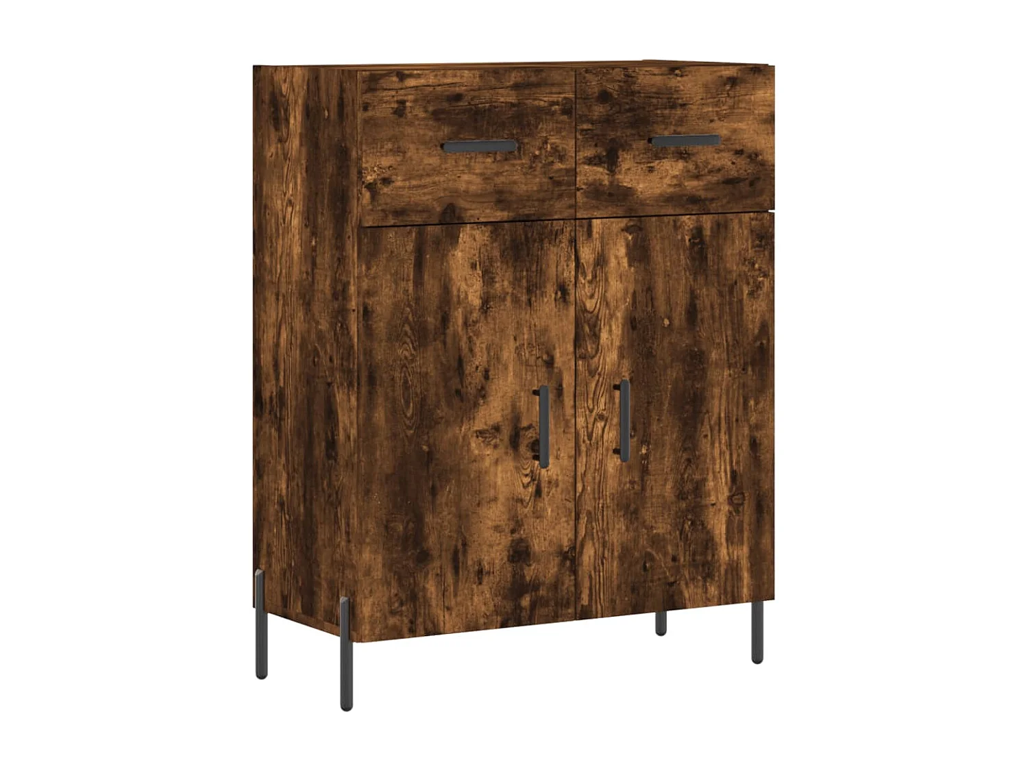 Sideboard Räuchereiche 69,5x34x90 cm Holzwerkstoff