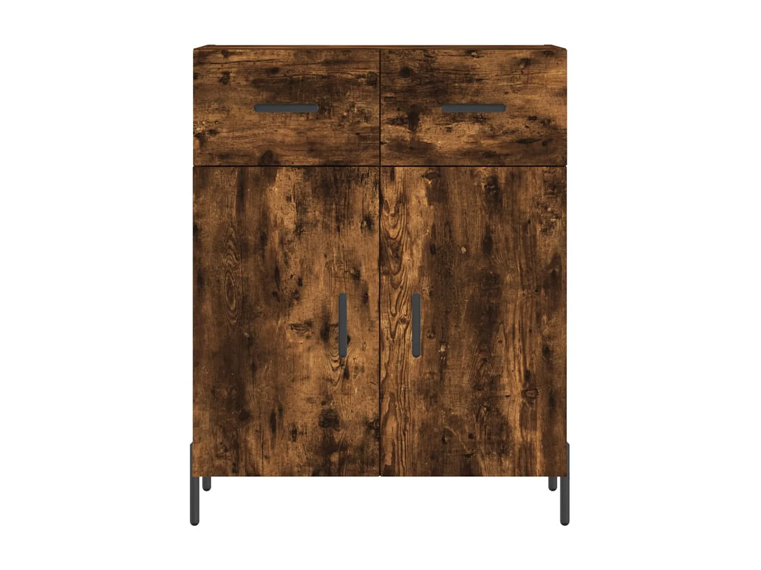 Sideboard Räuchereiche 69,5x34x90 cm Holzwerkstoff