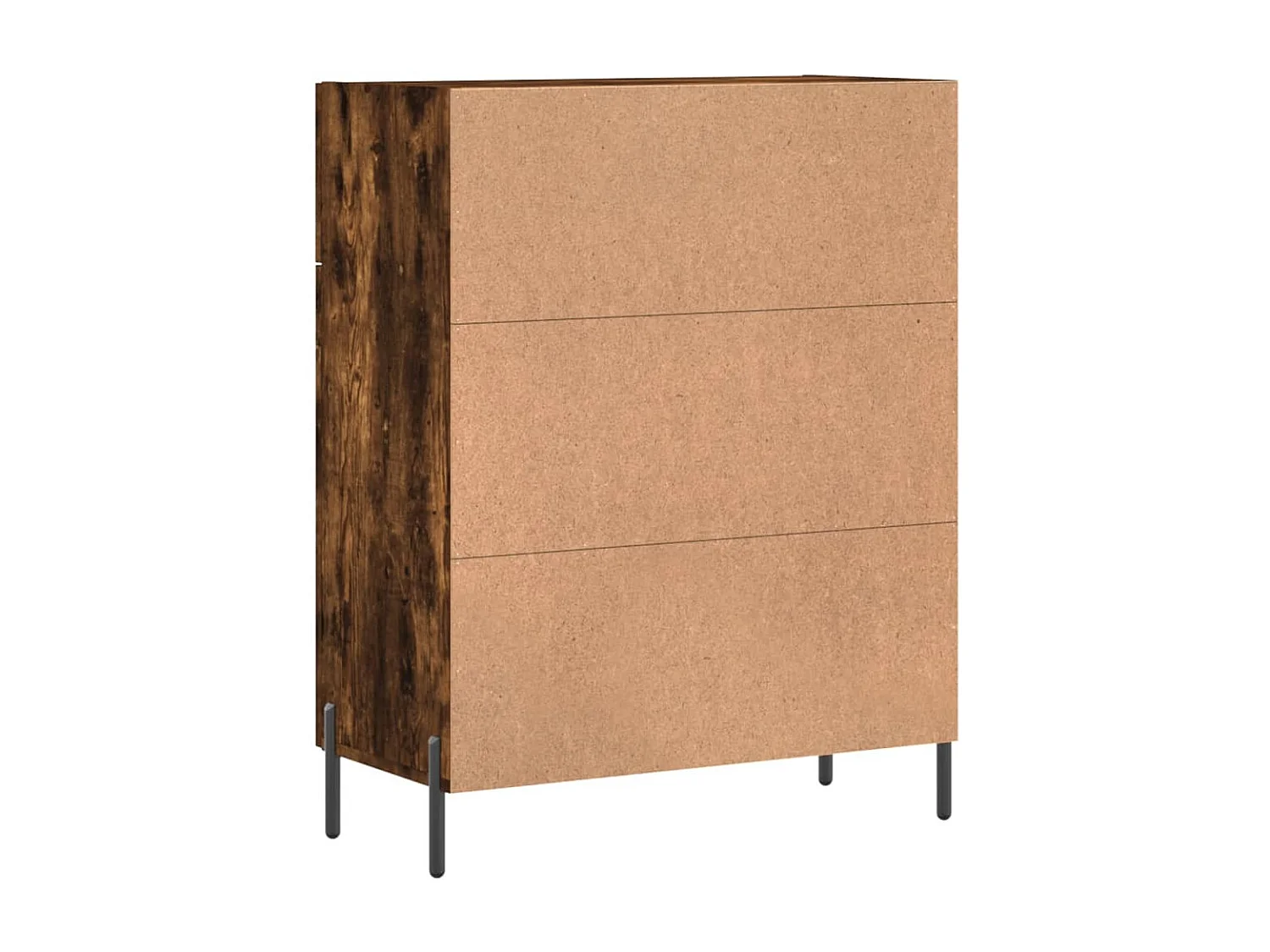 Sideboard Räuchereiche 69,5x34x90 cm Holzwerkstoff