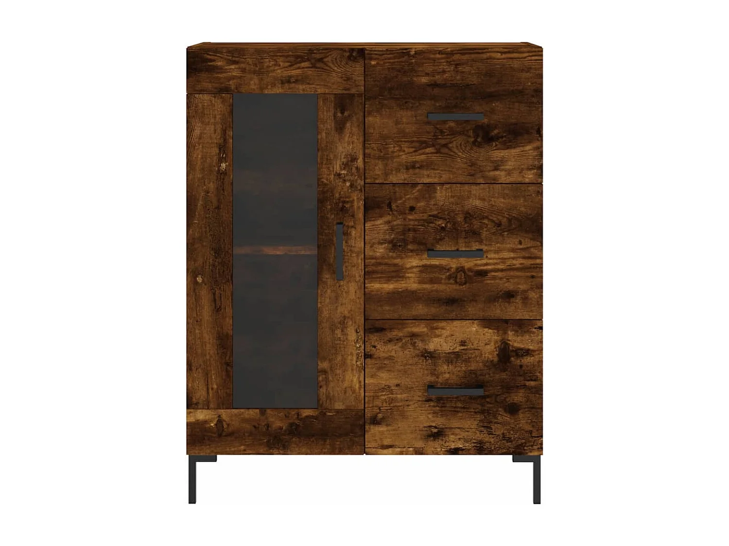 Sideboard Räuchereiche 69,5x34x90 cm Holzwerkstoff