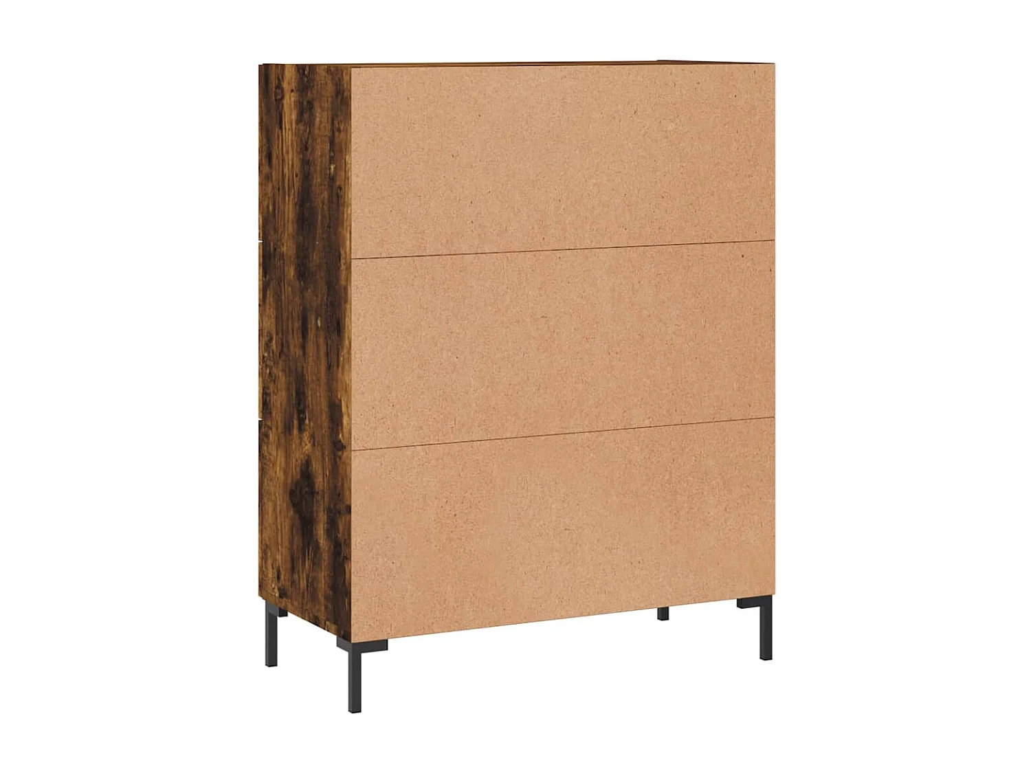 Sideboard Räuchereiche 69,5x34x90 cm Holzwerkstoff