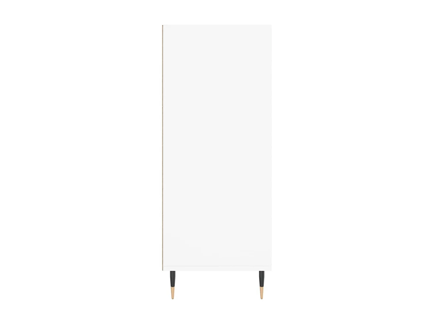 Highboard Weiß 57x35x90 cm Holzwerkstoff