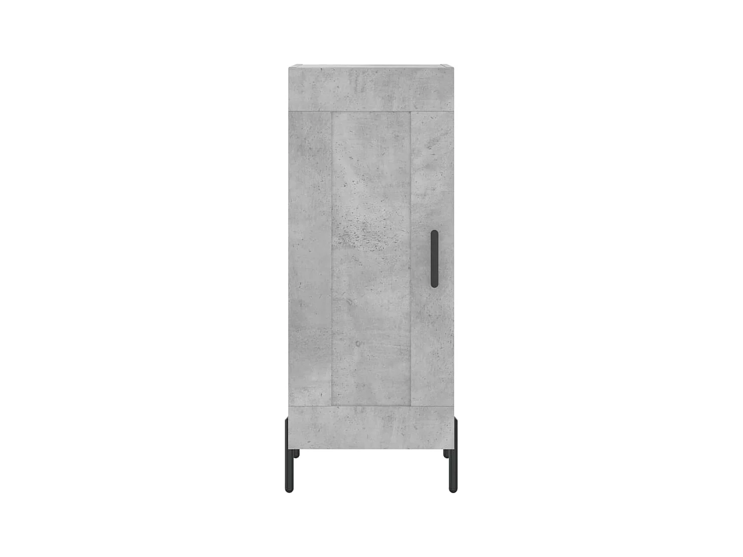 Highboard Betongrau 34,5x34x180 cm Holzwerkstoff