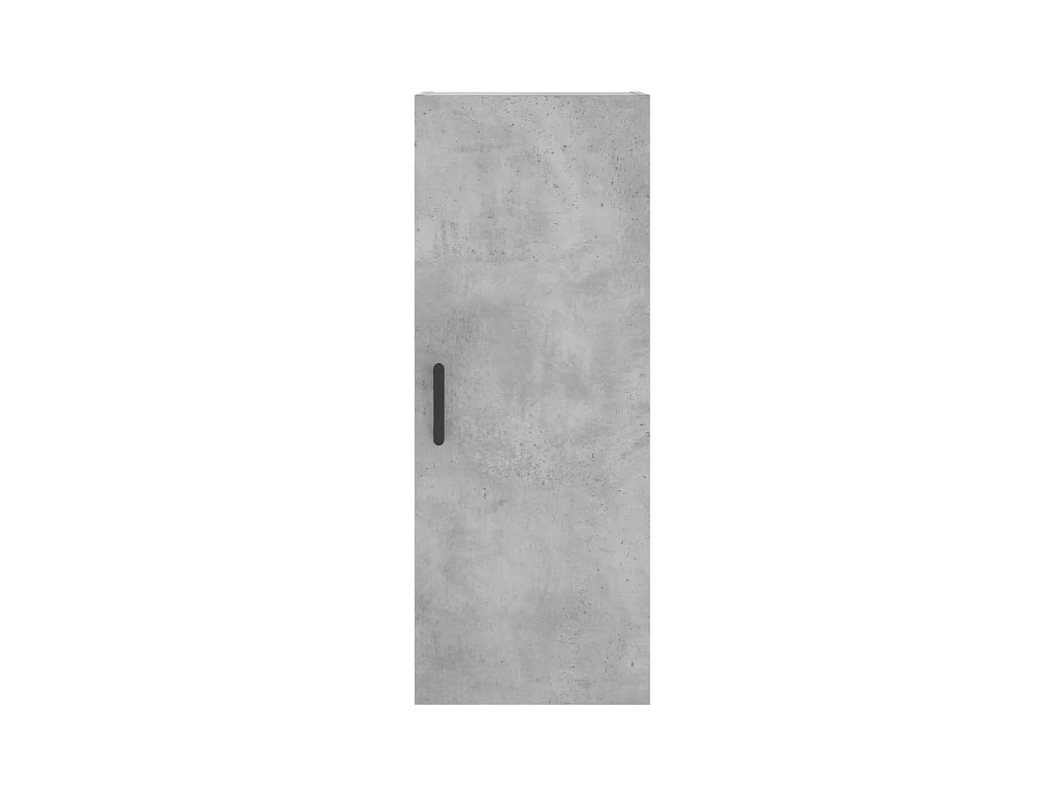 Highboard Betongrau 34,5x34x180 cm Holzwerkstoff