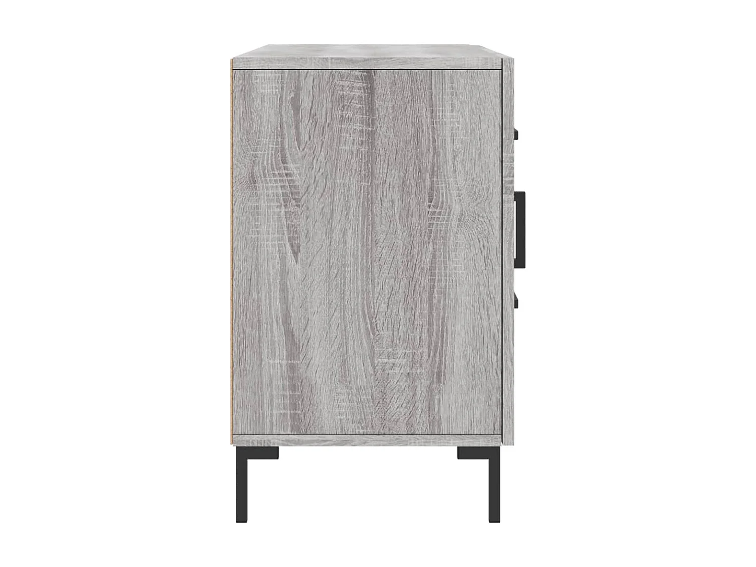 Sideboard Grau Sonoma 100x36x60 cm Holzwerkstoff