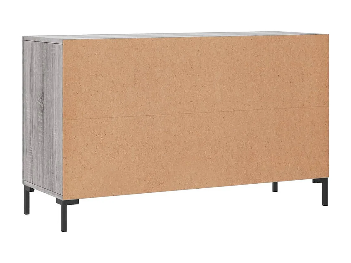 Sideboard Grau Sonoma 100x36x60 cm Holzwerkstoff