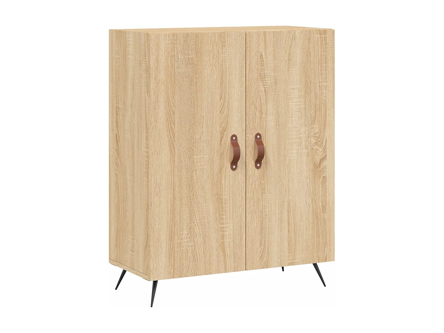 Buffet haut Chêne sonoma 69,5x34x180 cm Bois d'ingénierie