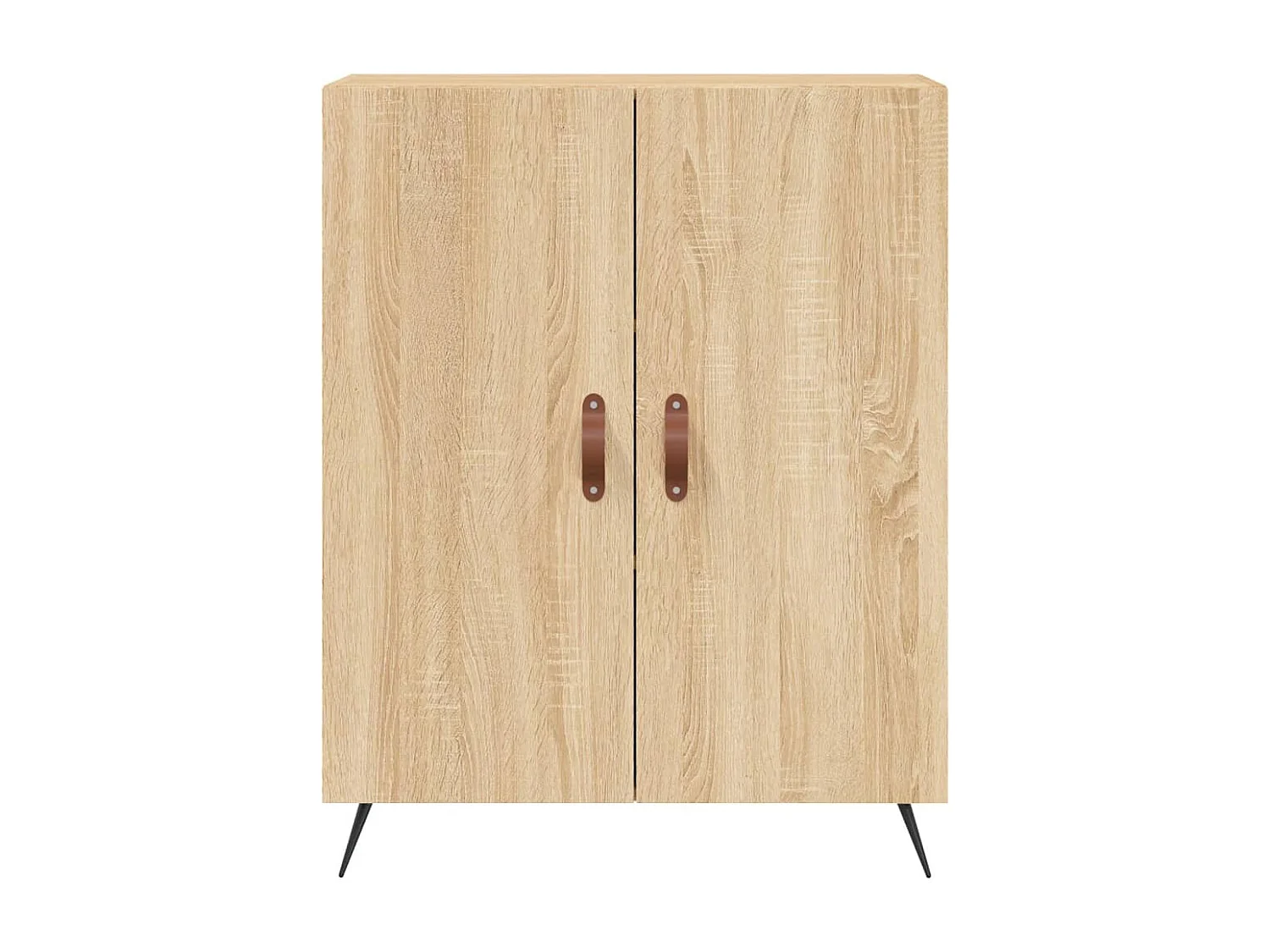 Buffet haut Chêne sonoma 69,5x34x180 cm Bois d'ingénierie