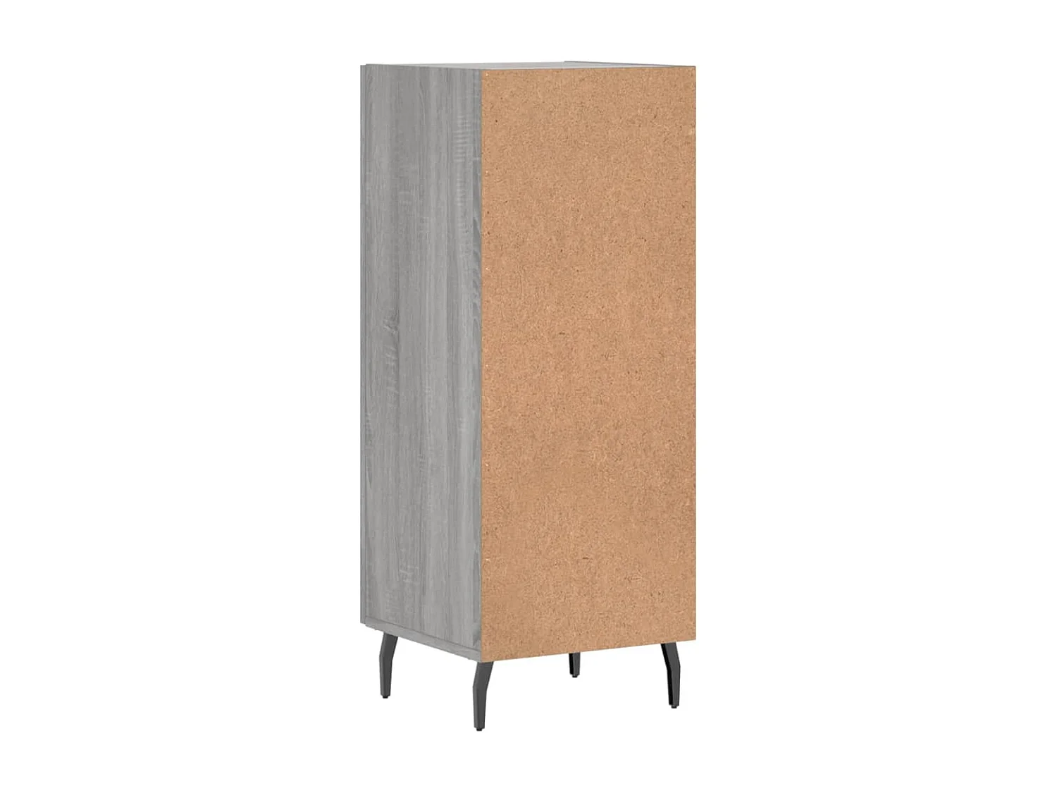 Buffet Sonoma gris 34,5x34x90 cm Bois d'ingénierie