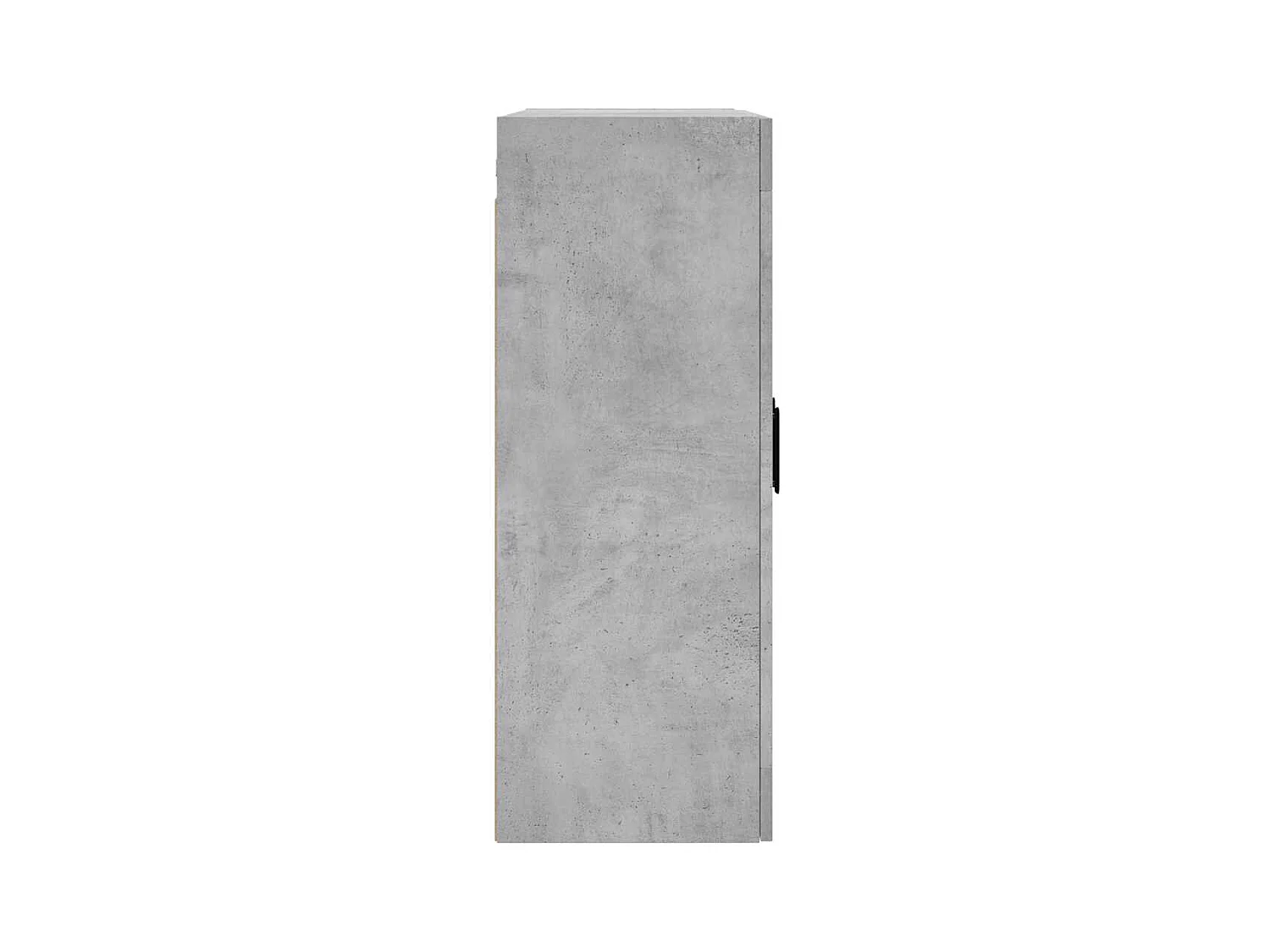 Armoire murale gris béton 69,5x34x90 cm