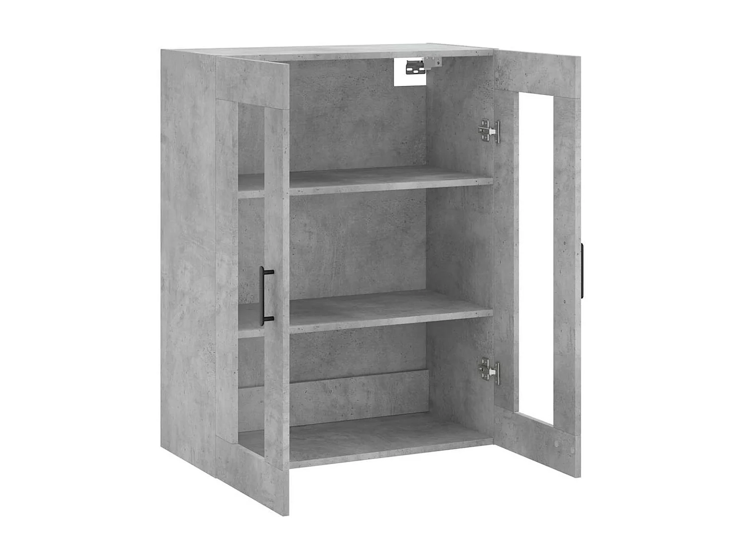Wandschrank Betongrau 69,5x34x90 cm