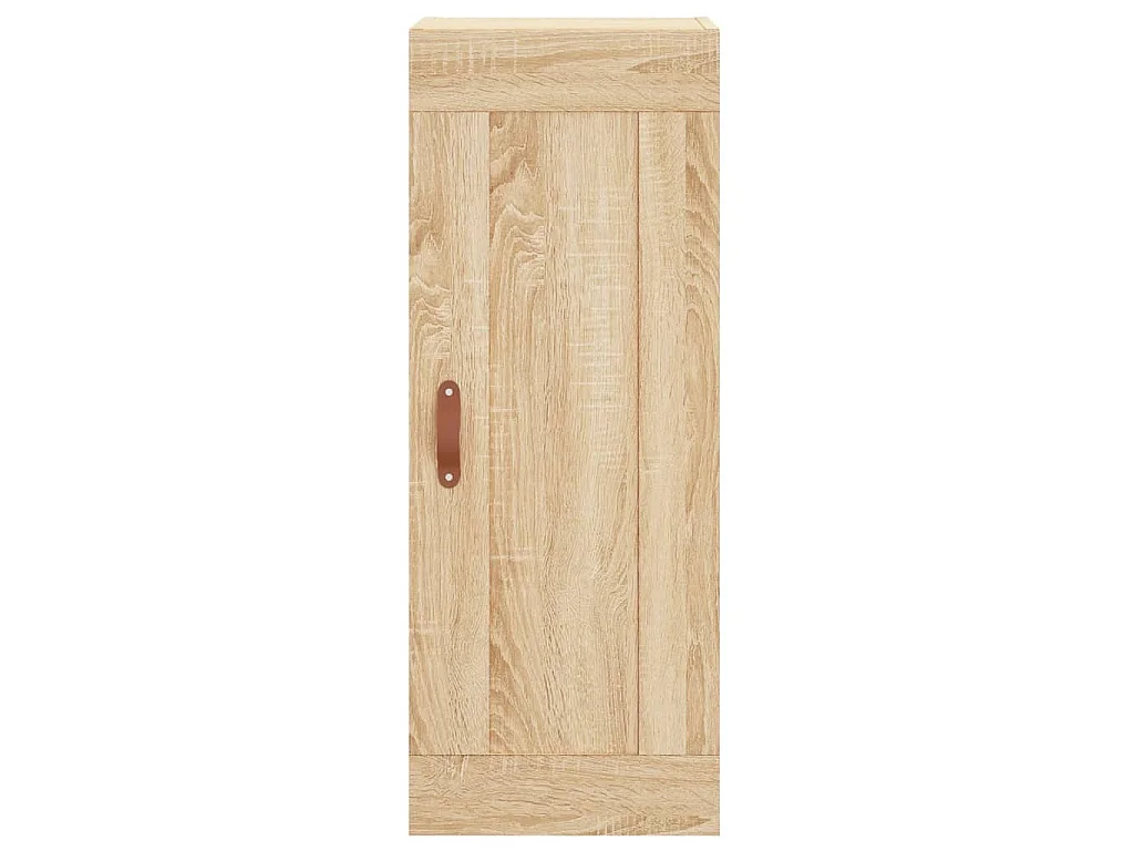 Buffet haut Chêne sonoma 34,5x34x180 cm Bois d'ingénierie