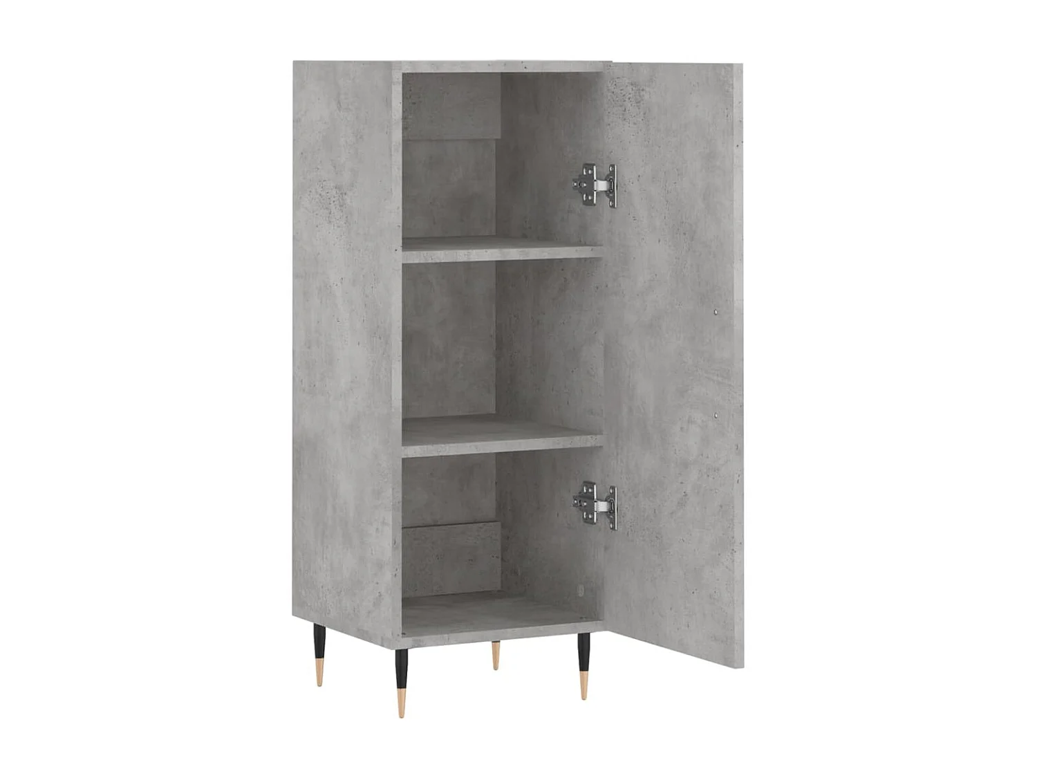 Sideboard Betongrau 34,5x34x90 cm Holzwerkstoff