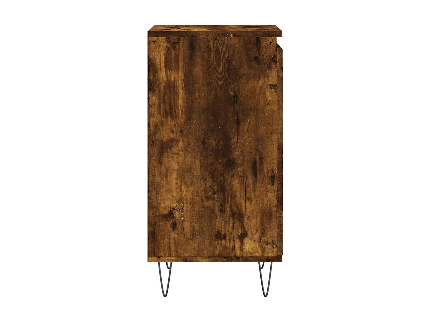 Dressoir 40x35x70 cm bewerkt hout gerookt eikenkleurig