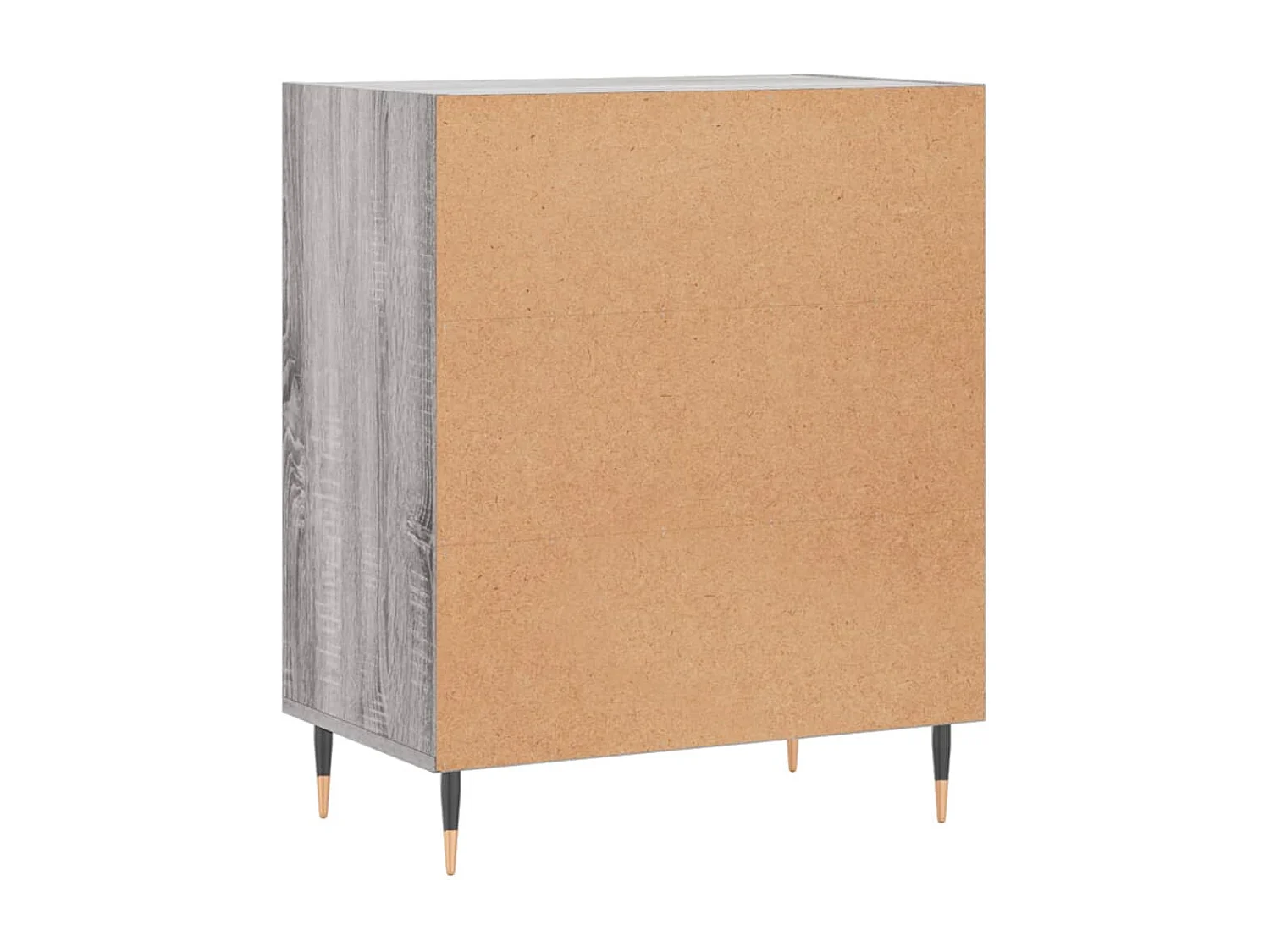 Buffet sonoma gris 57x35x70 cm bois d'ingénierie