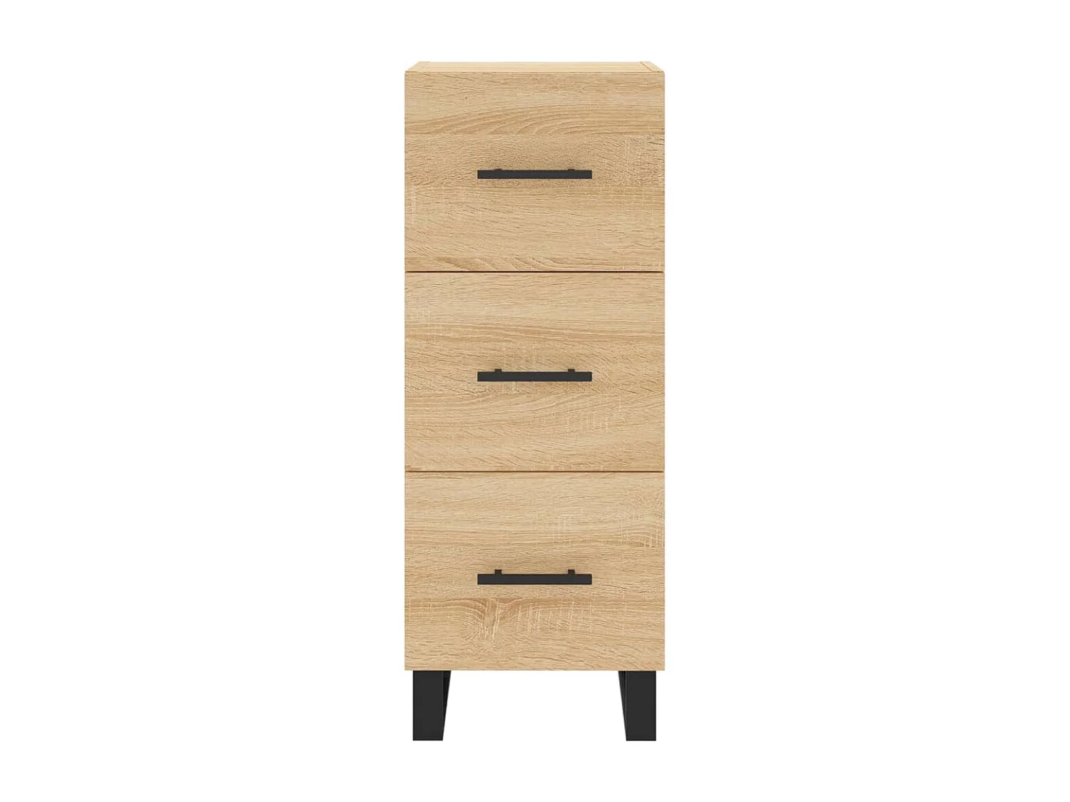 Sideboard Sonoma-Eiche 34,5x34x90 cm Holzwerkstoff