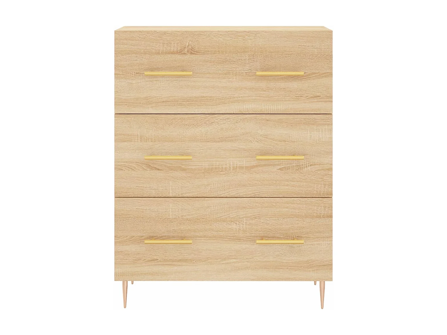 Sideboard Sonoma-Eiche 69,5x34x90 cm Holzwerkstoff
