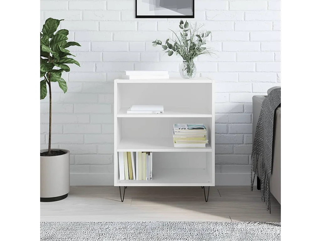 Aparador 57x35x70 cm derivados de madeira branco