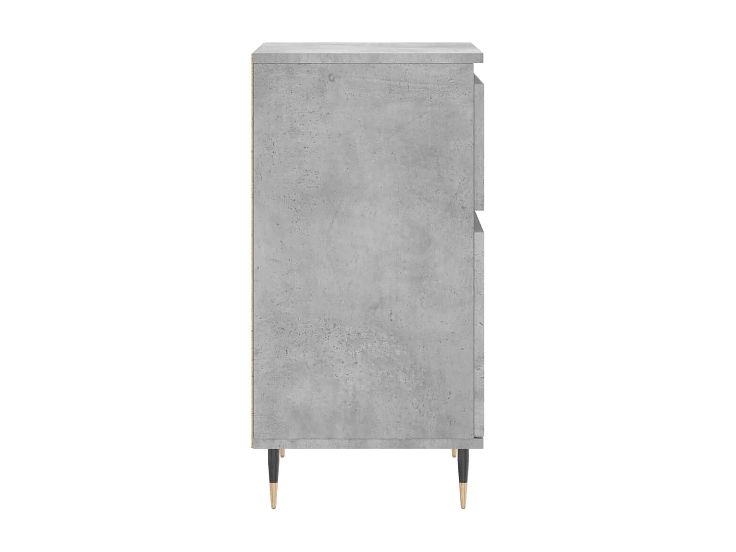 Buffets 2 pcs gris béton 40x35x70 cm bois d'ingénierie