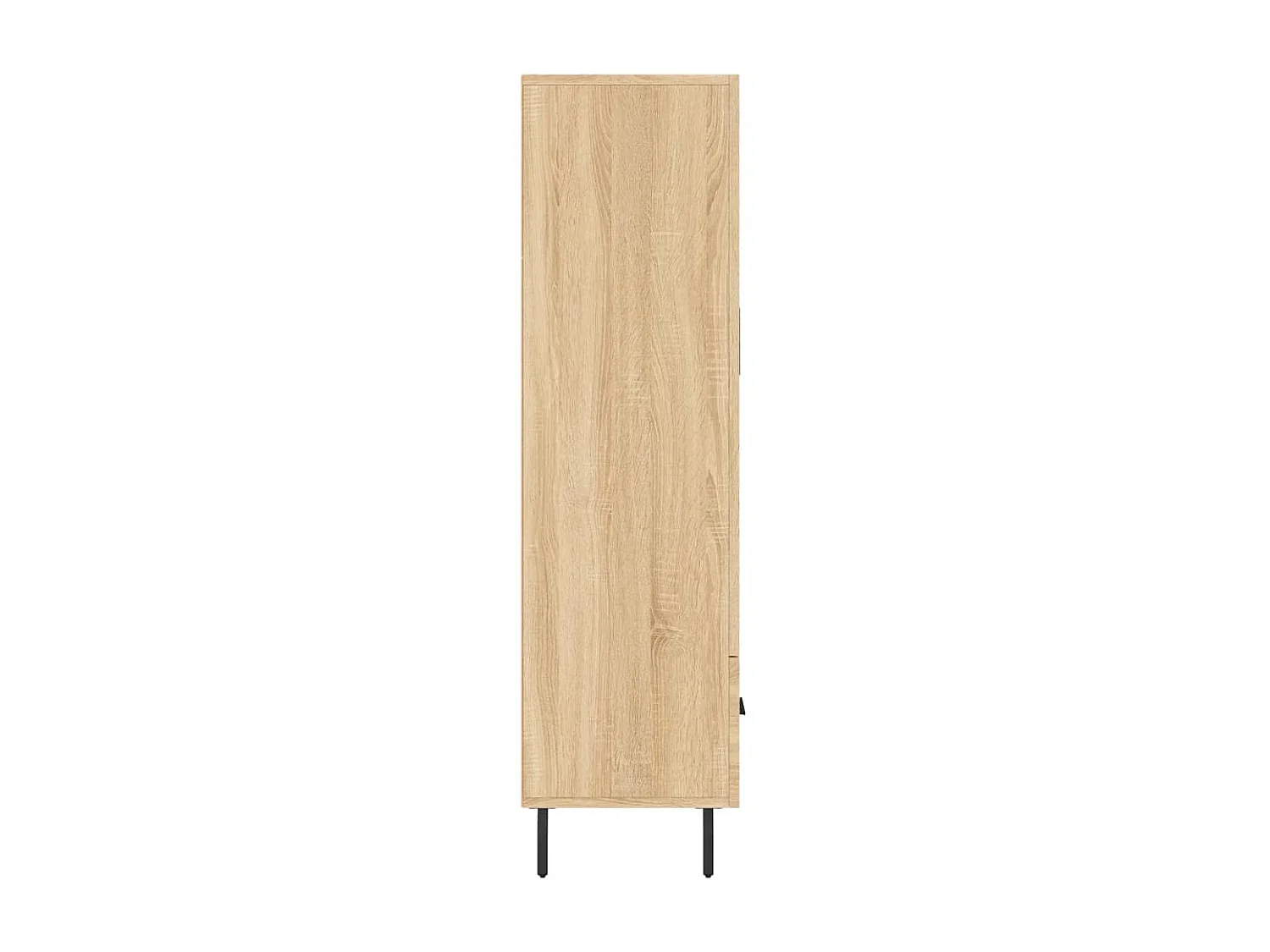 Buffet haut chêne sonoma 69,5x31x115 cm bois d'ingénierie