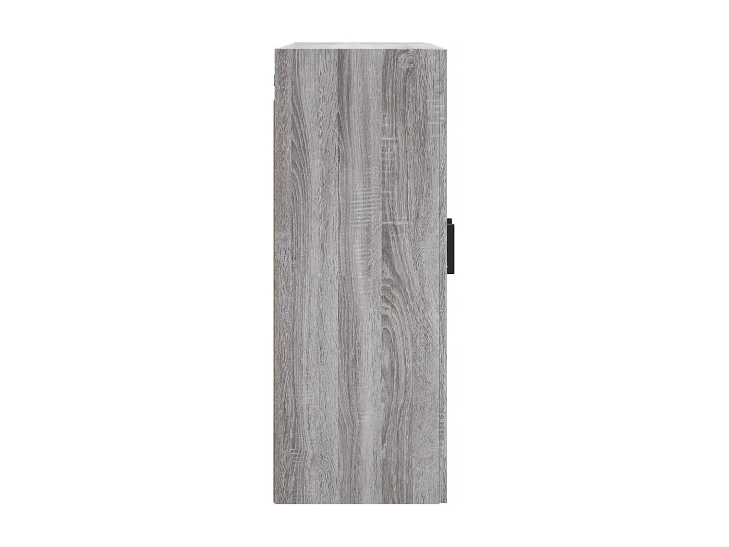 Wandkast 69,5x34x90 cm bewerkt hout grijs sonoma eikenkleurig