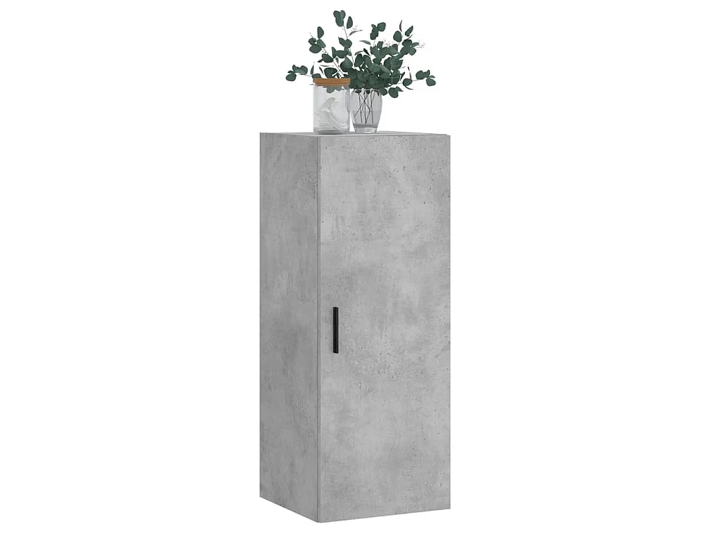 Bovenkast 34,5x34x90 cm betongrijs