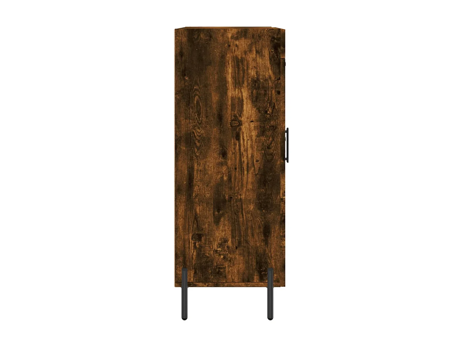 Buffet chêne fumé 69,5x34x90 cm bois d'ingénierie